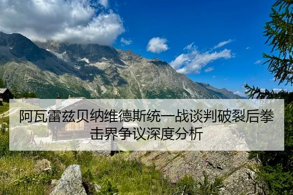 阿瓦雷兹贝纳维德斯统一战谈判破裂后拳击界争议深度分析